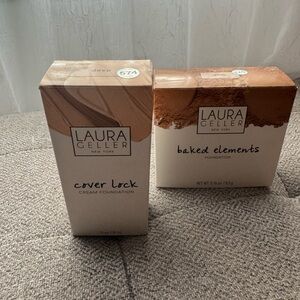 Laura Geller Cover Lock and Baked Elements Foundation Set